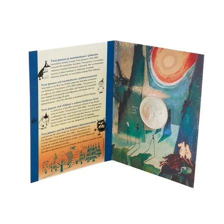 Juhlaraha, Tove Jansson ja lastenkulttuuri, Suomi 2004, 10 euroa, 925, Paino: 27,4 g