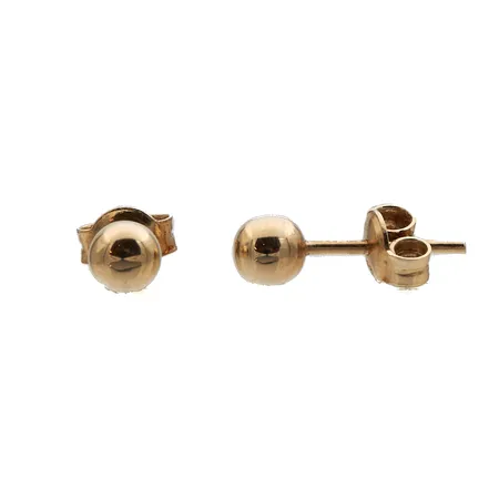 Pallokorvakorut, Ø 4mm, 585, Paino: 0,8 g