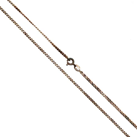 Panssarikaulaketju, käytön jälkiä, pituus 50cm, 925,  Paino: 7,5 g