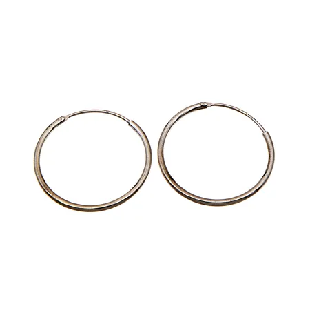 Korvarenkaat, Ø 25mm, 925,  Paino: 1,4 g