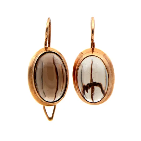 Kivikorvakorut, korkeus 21mm, 585br,  Paino: 2,8 g