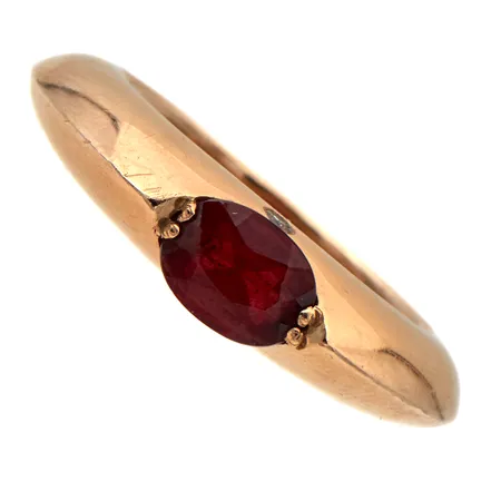 Kivisormus timanteilla 2xn.0.01ct, käytön jälkiä, koko 17, 585br,  Paino: 7,4 g