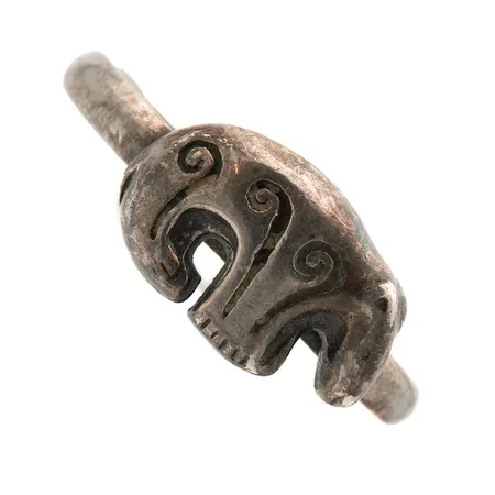 Sormus, Kalevala Koru, Kalevankarhu, koko 17, 925, Paino: 2,8 g