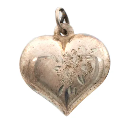 Sydänriipus, korkeus 22mm, 925, Paino: 1,6 g