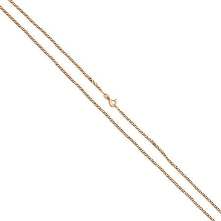 Panssarikaulaketju, pituus 52cm, leveys 2mm, 585, Paino: 7 g