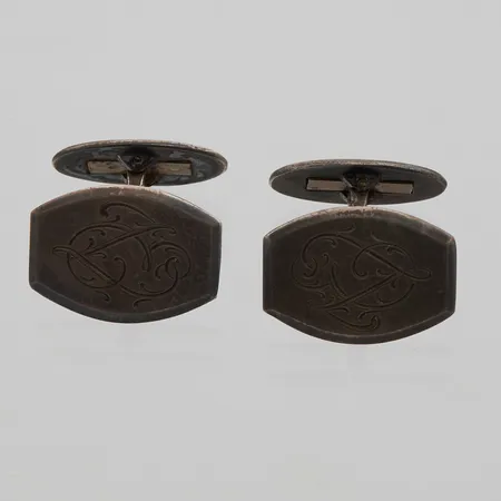 Kalvossinapit, kaiverrettu, mitat 20x19mm, 813, Paino: 9,6 g