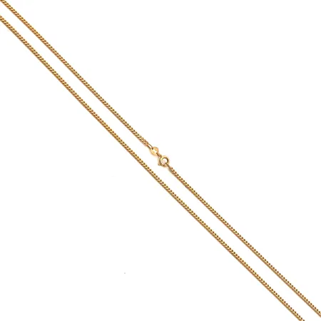 Panssarikaulaketju, pituus 50cm, leveys 2mm, 585, Paino: 6,6 g