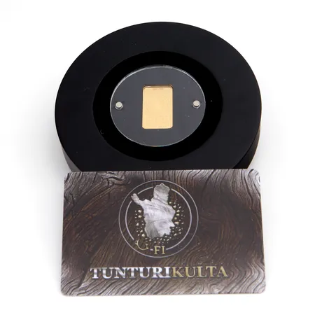Kultalaatta, Tunturikulta, 999, Paino: 2,5 g