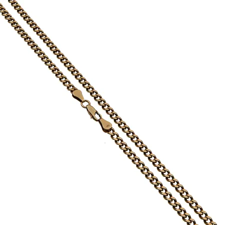 Panssarikaulaketju, pituus 48cm, leveys 4mm, 585,  Paino: 23,2 g