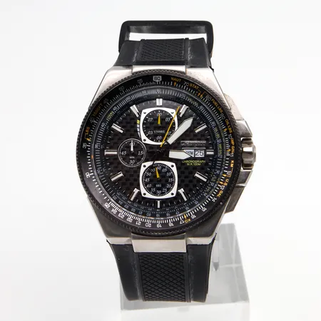 Teräsrannekello Champion, Specter CG218, taulun  Ø 46mm, quartz, kumiranneke, laatikko ja rannekoru  mukana.