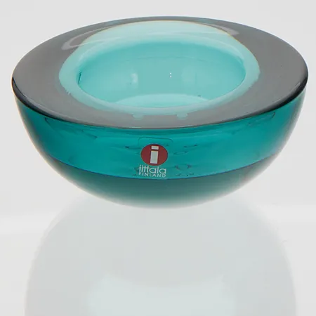Kynttilälyhty, Iittala Ballo, Ø 92mm, sininen