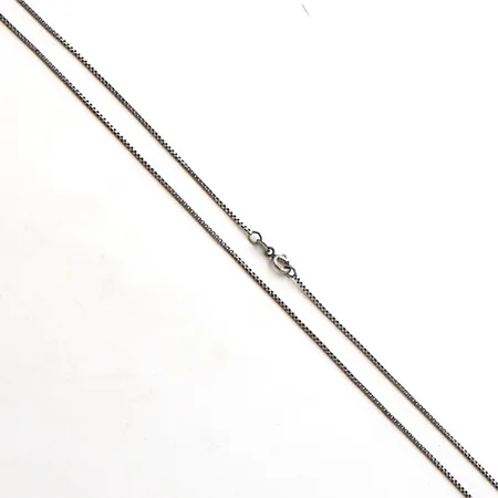Venetsia-kaulaketju, pituus 40cm, leveys 1mm, 925, Paino: 2,4 g