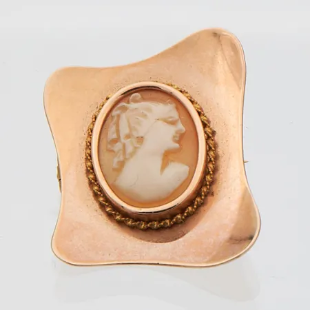 Camee-rintakoru, korkeus 30mm, 585br,  Paino: 4,8 g