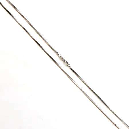 Panssarikaulaketju, pituus 42,5cm, leveys 1,5mm, 925, Paino: 3,3 g