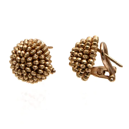 Korvakorut, Ø 14mm, 585,  Paino: 7,2 g