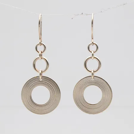 Korvakorut Kalevala, Kosmos, korkeus 51mm, leveys 21mm, alkuperäinen laatikko, 925,  Paino: 7,8 g