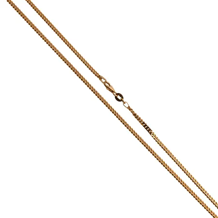 Panssarikaulaketju, pituus 50cm, leveys 2mm, 585,  Paino: 9,9 g