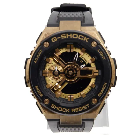 Rannekello casio G-Shoch GST-400G, quartz, rungon Ø50mm, kumirannekkeen pituus 175-250mm, 