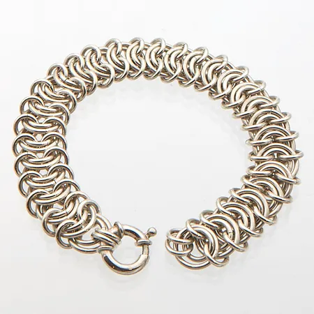 Ranneketju, pituus 210mm, leveys 16mm, 925,  Paino: 57,7 g