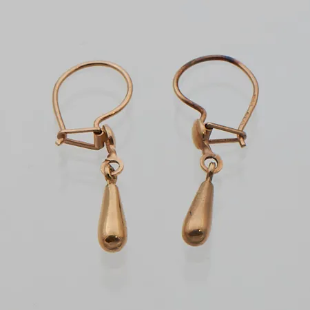 Kyynel-korvakorut, korkeus 27mm, 585,  Paino: 0,9 g