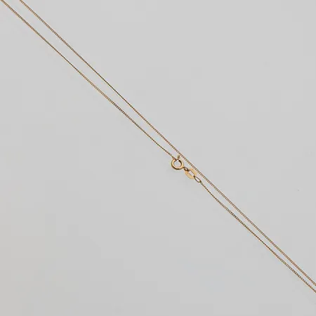 Panssarikaulaketju, pittus 44cm, käytön jälkiä, 585,  Paino: 1,1 g