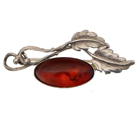 Kivirintaneula, korkeus 20mm, leveys 45mm, 925br,  Paino: 4,2 g