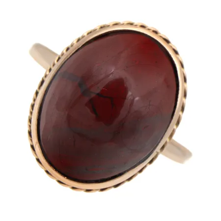 Kivisormus, koko 18¼, tekijänleima Westerback Eino Ky, vuodelta 1950, 585br,  Paino: 4,5 g