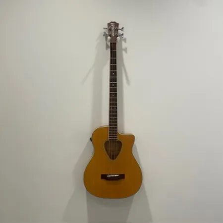 Elektro-akustinen basso, Hohner, TWP600B, made in Korea, toinen hihna tappi puuttuu, Ei lähetetä.