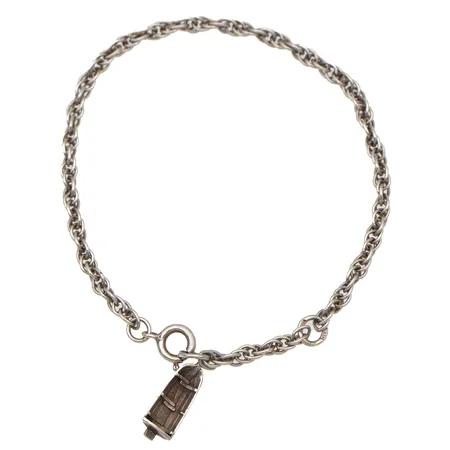 Ranneketju, pituus 18-19,5cm, tekijänleima VVH, 830,  Paino: 4,5 g