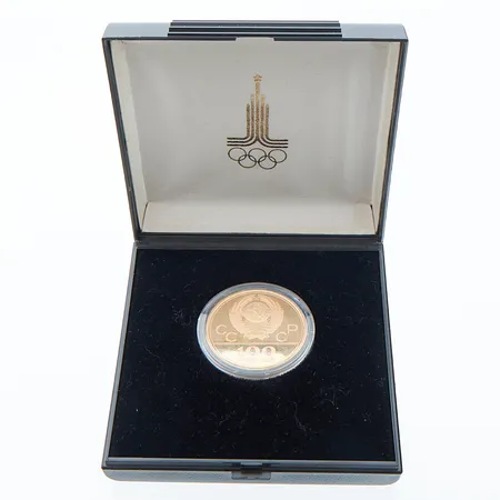 Olympiaraha, 100 rupiaa, Velodrome, kesäolympialaiset 1980, 900,  Paino: 17,2 g