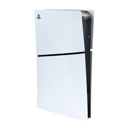 Pelikonsoli Playstation 5 Slim digital, PS5, ei cd-asemaa, ohjain ja johdot, model CFI-2016, ostettu 26.2.2025