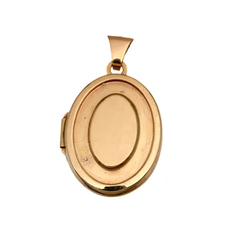 Medaljonki, korkeus 29mm, 585br,  Paino: 2,2 g