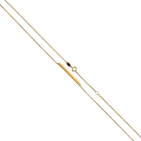 Kaulakoru, pituus 42-45cm, 585, Paino: 2,5 g