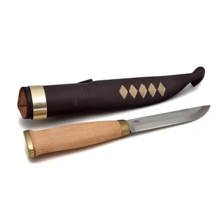 Puukko, pituus 220mm, tuppi