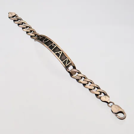 Rannekoru, pituus 200mm, leveys 10mm, 925,  Paino: 34,7 g
