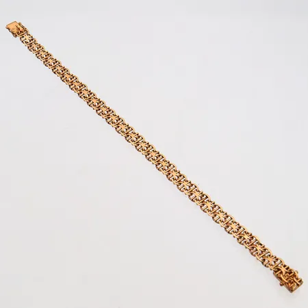 X-lenkki-ranneketju, pituus 200mm, leveys 7mm, 585,  Paino: 12,3 g