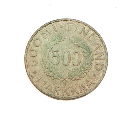 Olympiaraha, Olympia XV Helsinki 1952, nimellisarvo 500 markkaa, 500,  Paino: 12 g