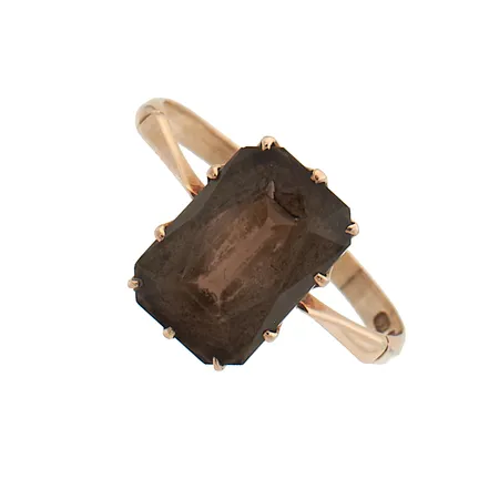 Kivisormus, koko 19, 585br,  Paino: 2,4 g