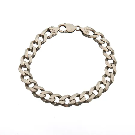Panssariranneketju, pituus 210mm, leveys 10mm, 925,  Paino: 37,4 g