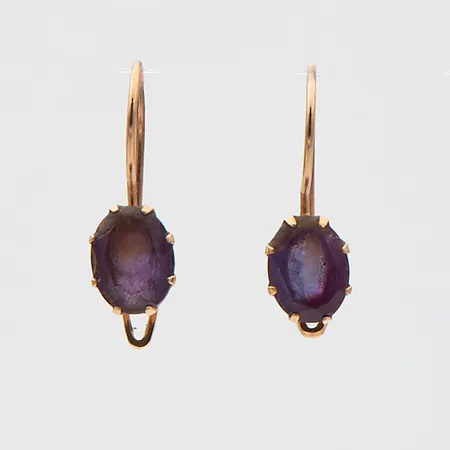 Kivikorvakorut, korkeus 15,5mm, 585br, Paino: 1,2 g
