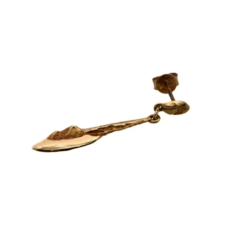 Korvakoru, korkeus 31mm, 585,  Paino: 0,9 g