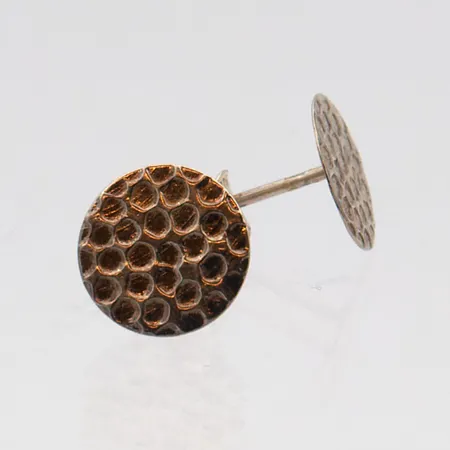 Kuvioidut korvanapit, Ø 10mm, 925, Paino: 0,8 g