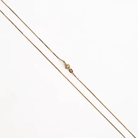 Venetsia-kaulaketju, pituus 42cm, leveys, 1mm, 585, Paino: 1 g