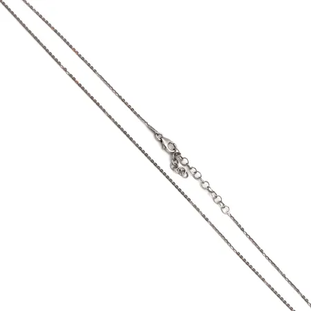 Kaulaketju, pituus 40-44.5cm, 925,  Paino: 1,7 g