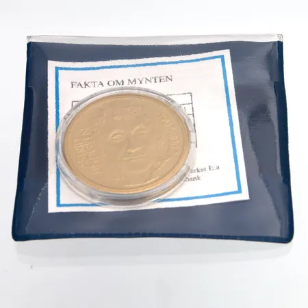 Keräilyraha, 50 Kronor - Carl XVI Gustaf (Astrid Lindgren) 2002, ruotsi, metallia 