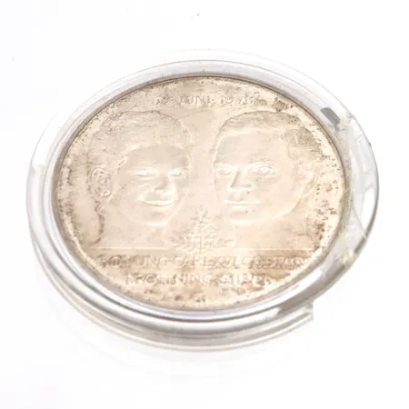 Hopearaha, 50 kruunua, ruotsi, 925,  Paino: 27 g