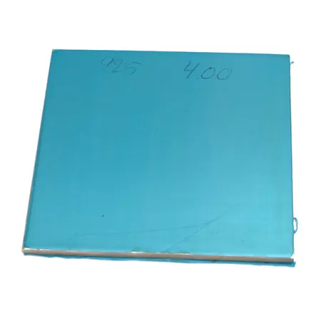 Hopea laatta, 925br, Paino: 409,2 g