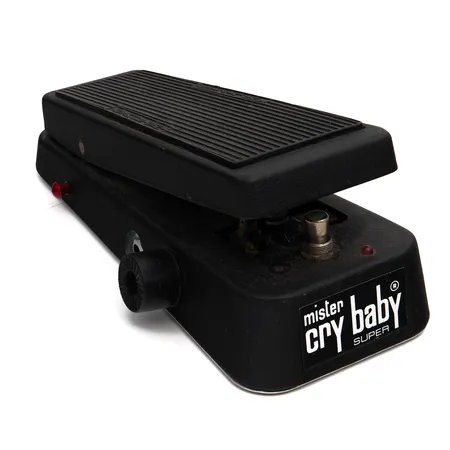 Efektipedaali, Dunlop Crybaby mister super EW-95V, käytön jälkiä, 