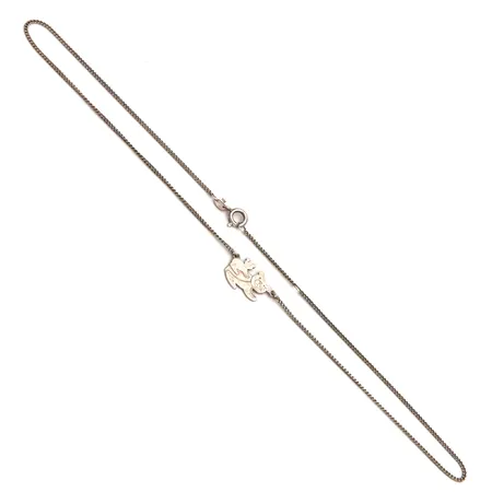 Kaulakoru, pituus 35.5-38cm, 925,  Paino: 2,3 g