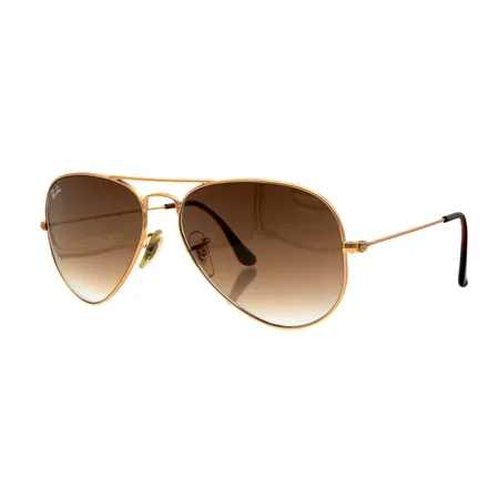 Aurinkolasit Ray-Ban Aviator, Large metal, RB3025 001/51, 55, pieniä käytön jälkiä, suojakotelo.